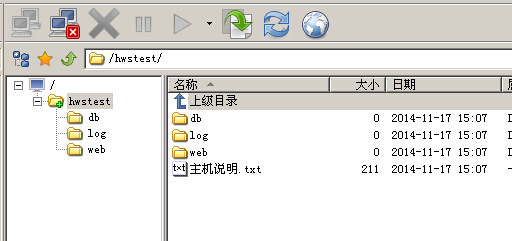 用FlashFXP打開(kāi)2008下的站點(diǎn)。